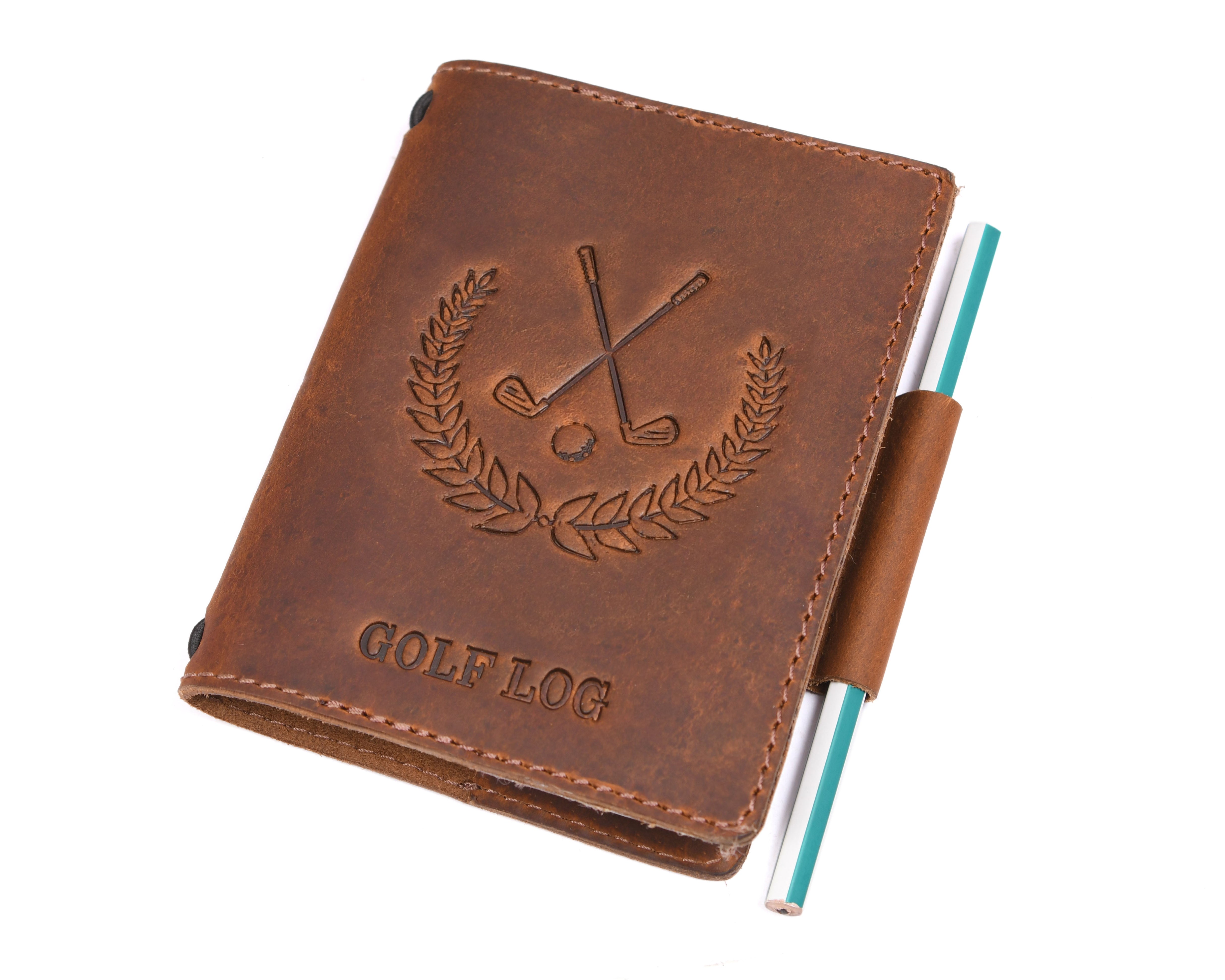 Premium Leather Golf Logbook