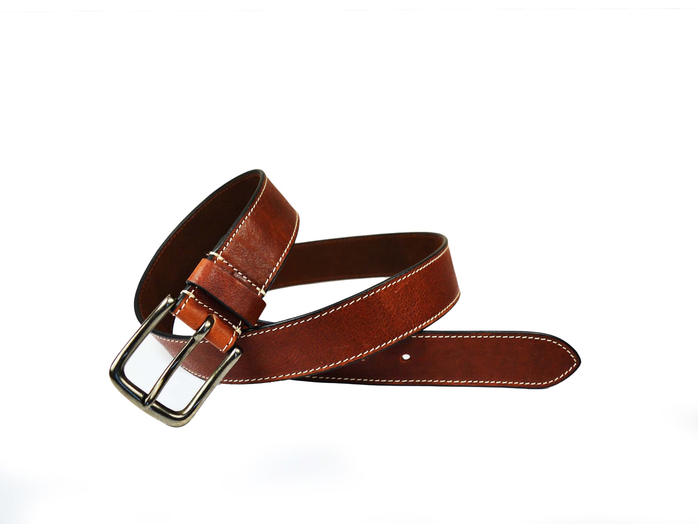 Tolredo Leather Belts for Men - Caramel