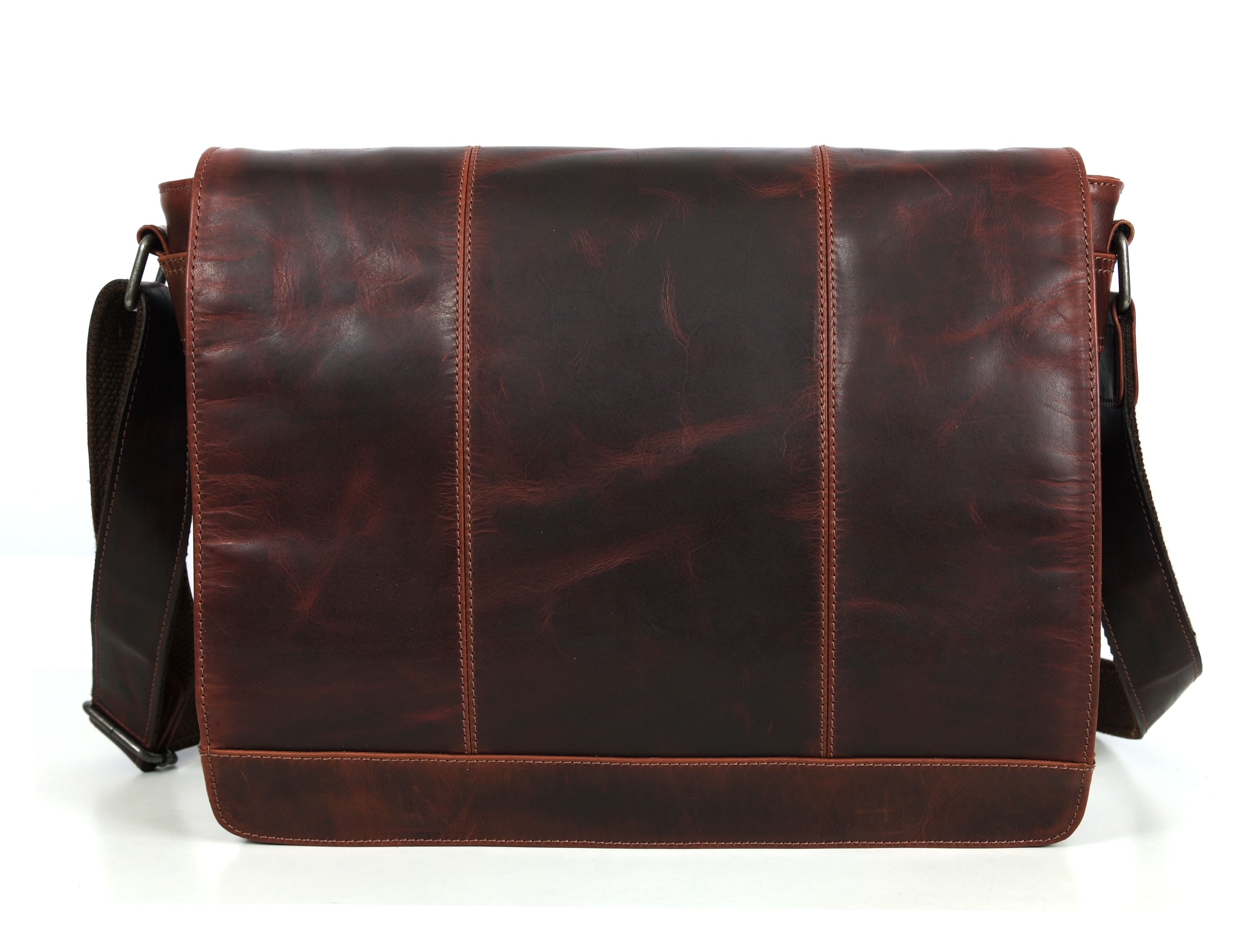 Manhattan - Leather Messenger bag